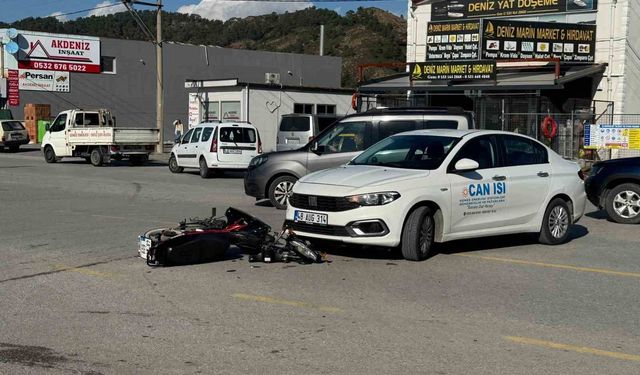 Ortaca’da sanayi kavşağında kaza: 1 yaralı