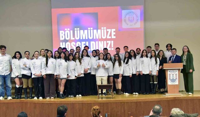 MSKÜ’de bir ilk: Gastronomi öğrencilerine aşçı ceketi giydirildi
