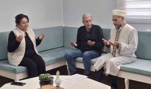 Seydikemer’de Alman vatandaşı Hans Joachim Prinz Müslüman oldu