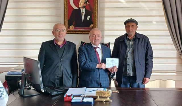 Yatağanlı hayırseverden Filistin’e bağış