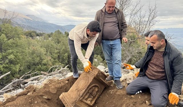 Çoban, keçi otlatırken buldu: Seydikemer’de tarihi keşif!