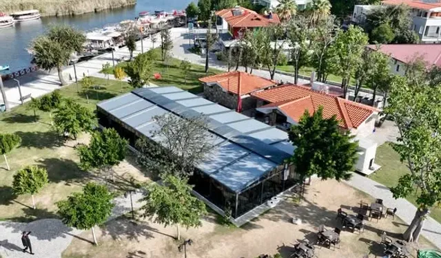 Ortaca’da Dalyan Kaunos Kral Çay Bahçesi kışa hazır!