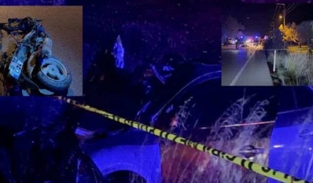 Datça’da motosikletle otomobil çarpıştı: 2 ölü