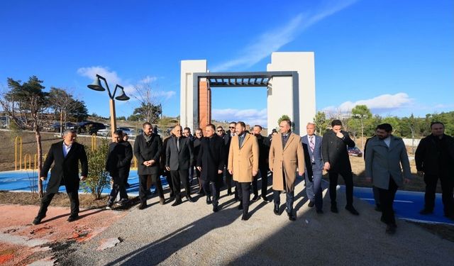 Vali Akbıyık'tan Yatağan Millet Bahçesi’nde saha incelemesi