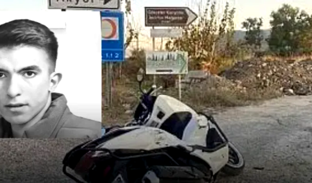 Milas'ta motosiklet kazası can aldı! 16 yaşındaki çocuk hayatını kaybetti