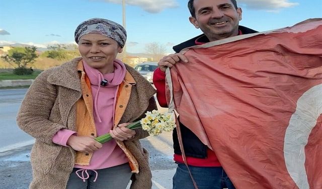 Doğa Yürüyüşünde Türk Bayrağını Sahipsiz Bırakmadı