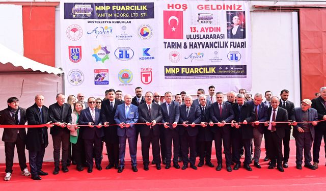 Aydın 13. Tarım Fuarı Ziyaretçilerini Ağırlamaya Başladı