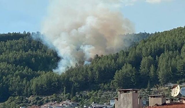 Menteşe’de Korkutan Yangın: O Ev Küle Döndü
