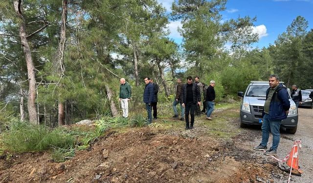 Ortaca’da Etkili Olan Heyelan Gökbel Yolu’nu Vurdu!