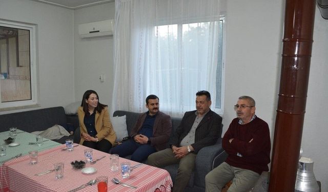 Köyceğiz Kaymakamı Kumcu İlk İftarda Çelik Ailesine Konuk Oldu