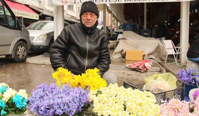 Menteşe Pazarında Nergis Güzelliği