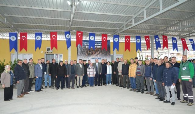 Milas’ta Meyve Fidanları Üreticiyle Buluştu