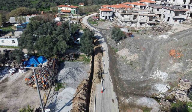 MUSKİ, Milas Güneş’te Su Hattını Yeniliyor
