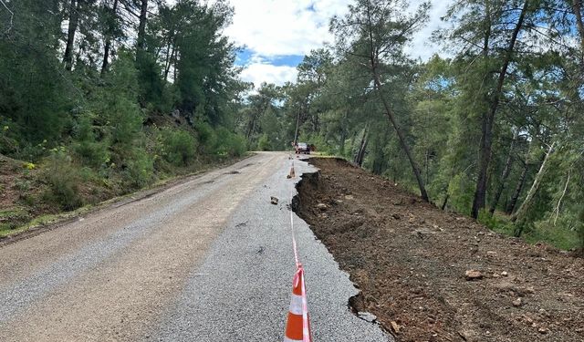 Gökbel Yolu Geçici Olarak Trafiğe Kapatıldı
