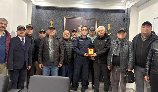 TEMASGU tarafından Ortaca İlçe Jandarma Komutanı Çetin’e Kritik Ziyaret!