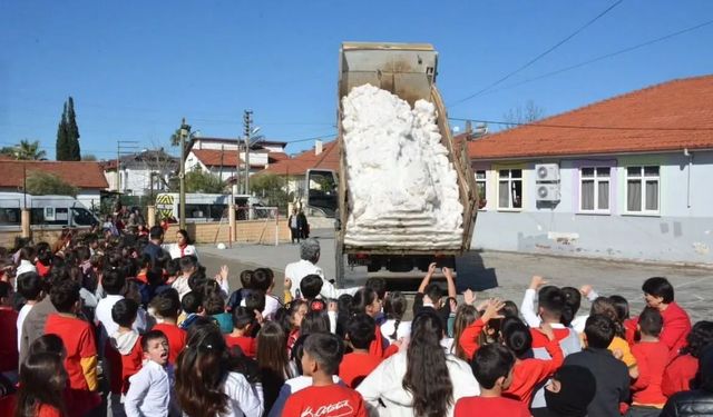 Köyceğiz’de Kar Sürprizi Yaşandı