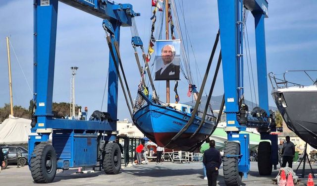 Bodrum’un ‘son sünger avcısı’nın emektar teknesi yeniden denizde