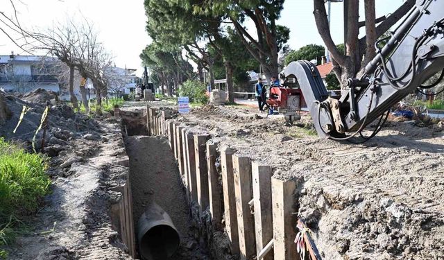 Aydın Büyükşehir’den Kuşadası’nda Altyapı Yatırımı