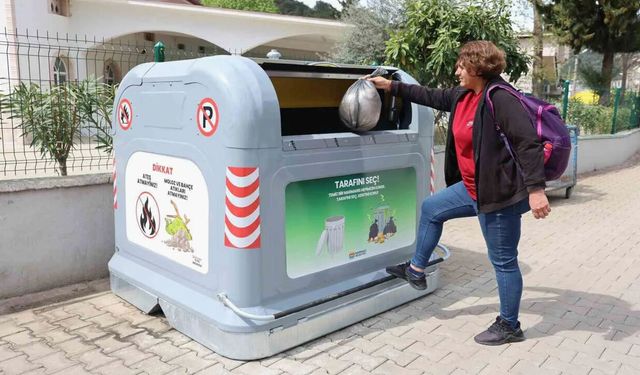 Marmaris’e 50 adet akıllı çöp konteyneri