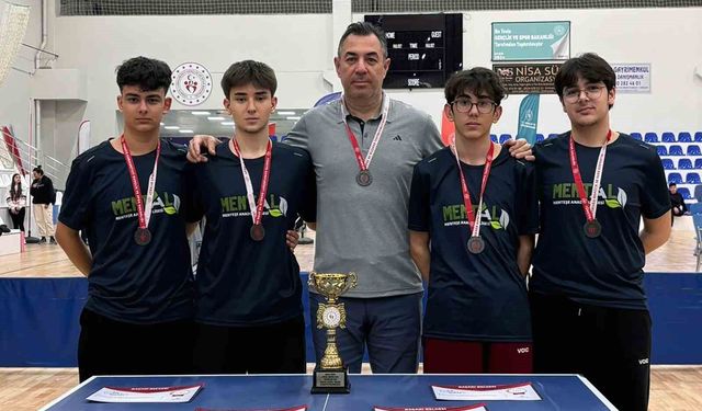 Menteşe Anadolu Lisesi Türkiye Üçüncüsü Oldu