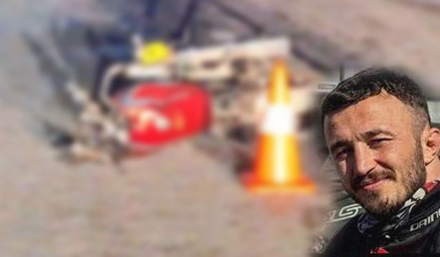 Motosiklet sürücüsü 10 günlük yaşam mücadelesini kaybetti