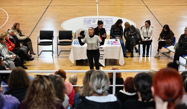 Bodrum’da kadın meclisi kuruldu: Farkındalık daha da güçlendi
