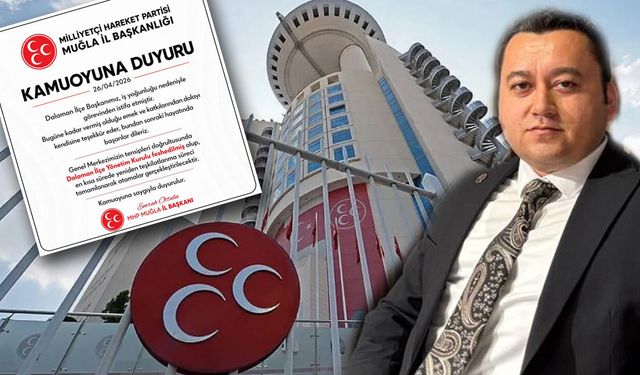 Avcı istifa etti, MHP Dalaman İlçe Yönetim Kurulu feshedildi