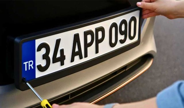 APP plaka kullanan araç sahipleri dikkat: Yeni dönem başlıyor