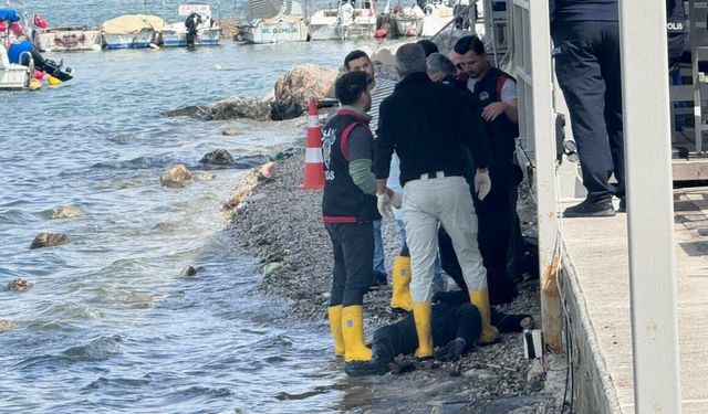Fethiye sahiline cansız bedeni vurdu