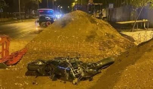 Fethiye’de kaza yapan motosiklet sürücüsü hayatını kaybetti