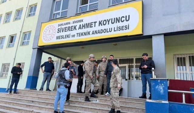 Şanlıurfa’da liseye silahlı saldırı: Yaralılar var