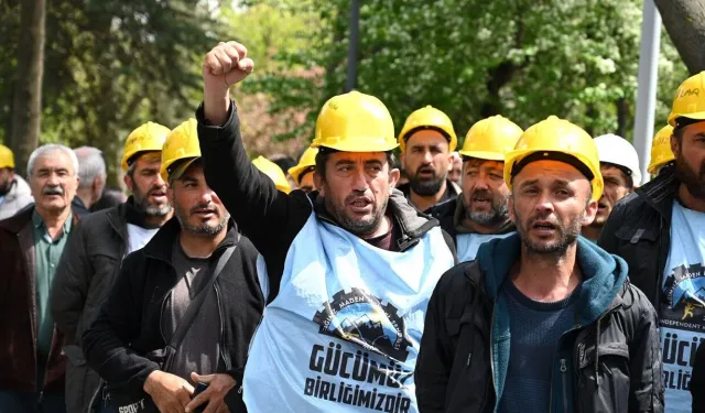 Büyük eylemde zafer madencilerin
