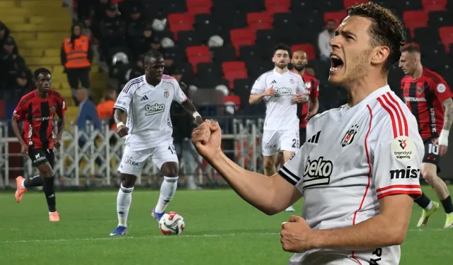 Beşiktaş, Antep'ten mutlu döndü