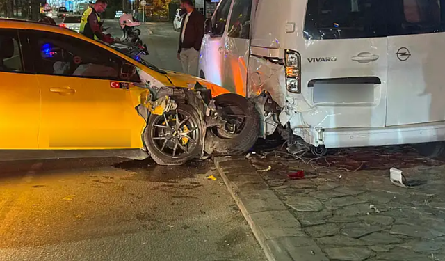 Bodrum’da kaza: Park halindeki araca çarptı, 1 yaralı