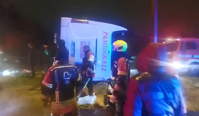 Muğla otobüsü Bandırma'da devrildi: Üç ölü 30 yaralı