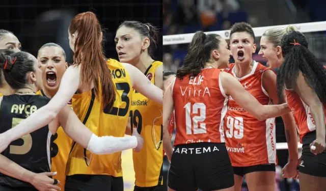 Kadınlar Şampiyonlar Ligi'nde Türk finali: Şampiyon Vakıfbank oldu