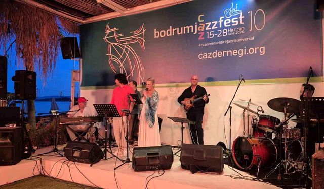 Uluslararası Bodrum Caz Festivali 10 yıla ulaştı