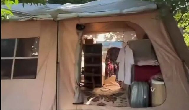 Bodrum’da kira krizi: Doktor çadırda yaşamaya başladı