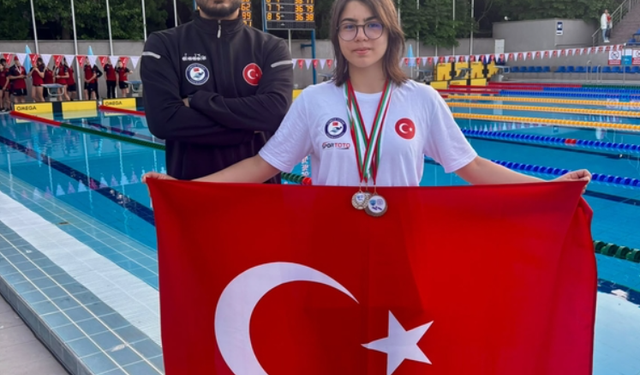 Muğlalı Defne Avrupa'da tarih yazdı