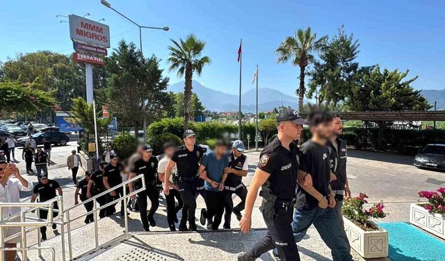 Fethiye’de ‘Daltonlar’ ve ‘Casperlar’ soruşturmasında 22 yeni gözaltı