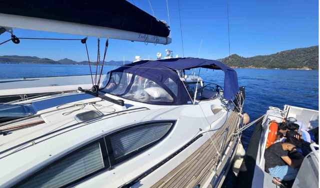 Göcek açıklarında operasyon: 36 sığınmacı yakalandı