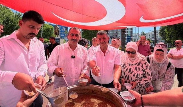 MHP Ortaca İlçe Başkanlığı’nda aşure buluşması