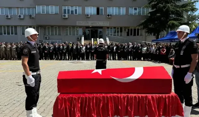 Şehit polis Tayfun Baş’a eşinden yürek burkan veda
