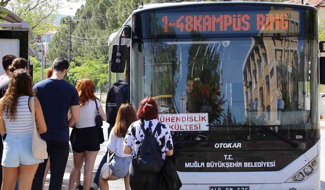 Muğla Büyükşehir’den YKS adaylarına ücretsiz ulaşım