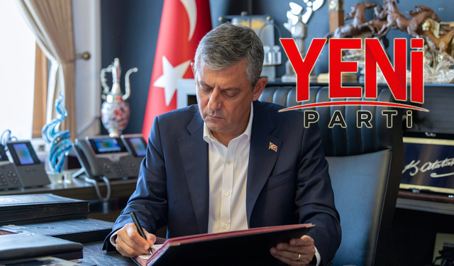 Özgür Özel, 'Yeni Parti'yi kurdu