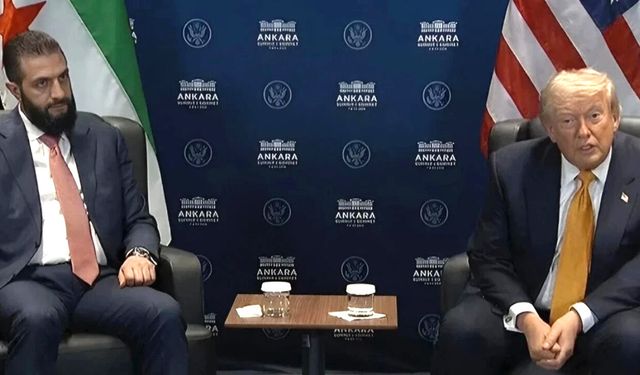 Trump, eş-Şara ile görüştü: 'Kendisiyle gurur duyuyoruz'