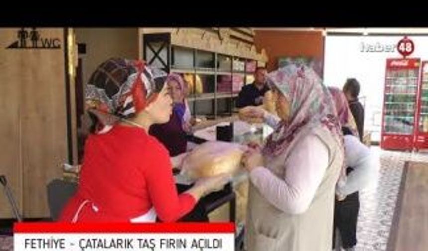 ÇATALARIK TAŞ FIRIN VE PASTANE FETHİYE'DE HİZMETİNİZDE