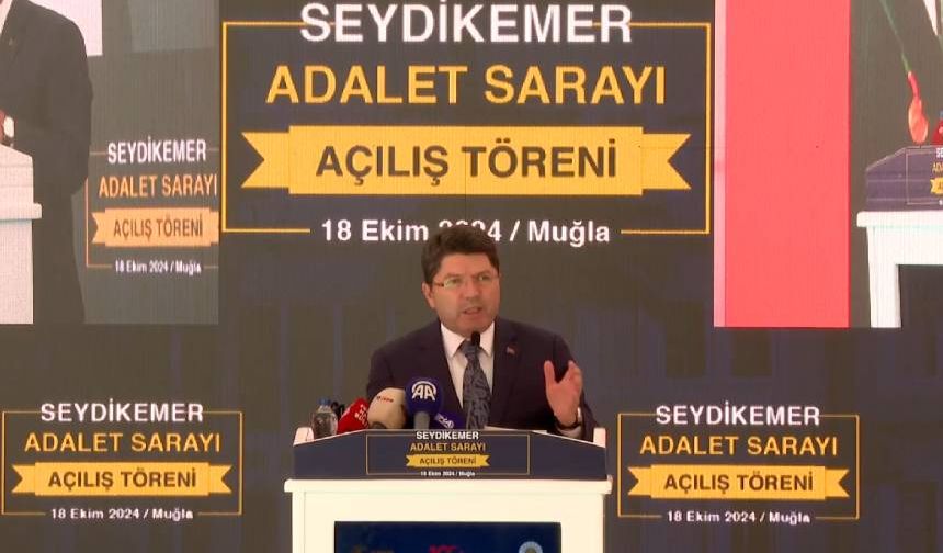 Adalet Bakanı Tunç Seydikemer'de! Muğla'daki orman yangınlarına ilişkin açıklama