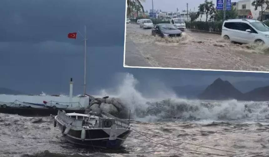 Muğlalılar dikkat! Ege'nin bazı kesimleri için kuvvetli sağanak uyarısı