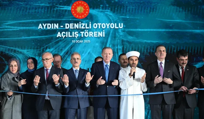 Aydın-Denizli Otoyolu açıldı!